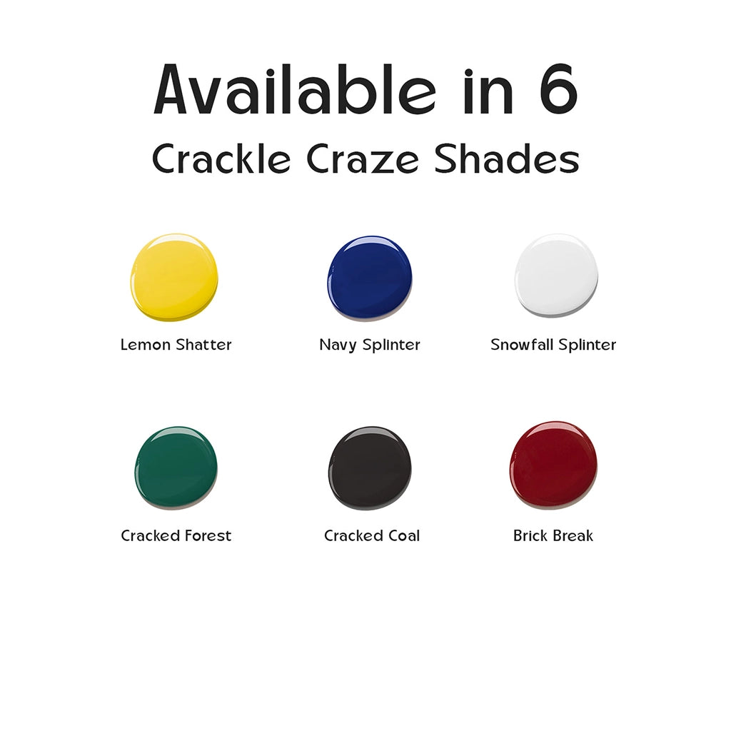 True Colors Snowfall Splinter Crackle Craze Nail Polish - 8ML