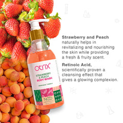 Strawberry & Peach Body Wash