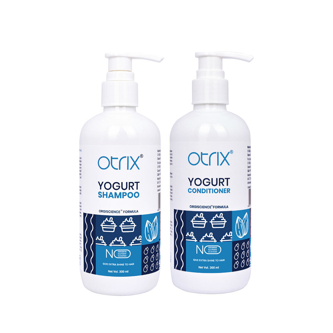 Yogurt Shampoo & Conditioner – Deep Nourishment & Frizz Control