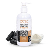 Otrix Activated Charcoal Shampoo for Deep Cleansing & Scalp Purifying | Removes Buildup, Controls Oil | 300ml