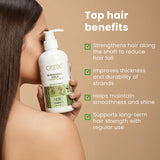 Otrix Bhringraj & Amla Hair Conditioner for Strong, Healthy & Smooth Hair | 300ml
