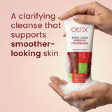 Otrix Apple Cider Vinegar Face Wash for Clear, Balanced & Oil-Free Skin | Gentle Cleansing & pH Balance | 100ml