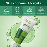 Otrix Green Tea Face Wash for Clear & Refreshed Skin | Anti-Oxidant, Gentle Cleansing | 100ml