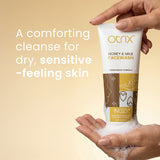 Otrix Honey & Milk Face Wash for Deep Cleansing | Nourishing, Gentle & Hydrating | 100ml
