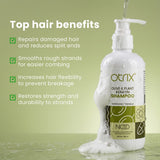 Otrix Olive & Plant Keratin Shampoo for Stronger, Protected & Nourished Hair | 300ml