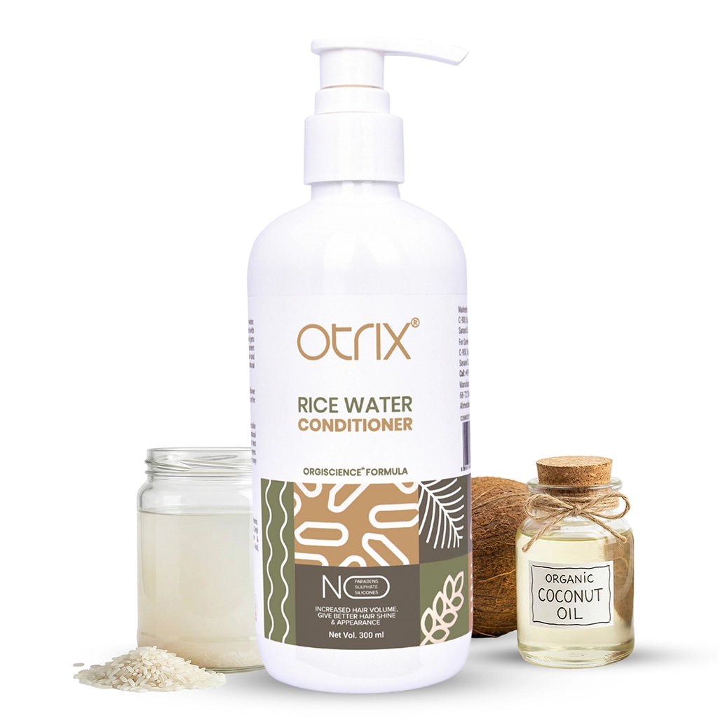 Otrix Rice Water Conditioner for Frizz-Free, Smooth & Nourished Hair | 300ml