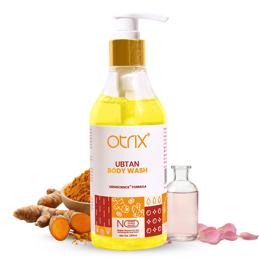 Otrix Ubtan Body Wash for Tan Removal | Brightening, Gentle & Nourishing | 290ml