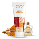 Otrix Ubtan Face Wash for Glowing Skin & Tan Removal | Brightening, Gentle Cleansing | 100ml