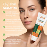 Otrix Vitamin C Gel Face Wash for Glowing & Radiant Skin | Brightening & Gentle Cleansing | 100ml